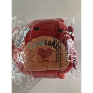 SQUISHMALLOW 8" Aneta‎ Lobster Clawsome Heart  PLUSH NEW. 3209